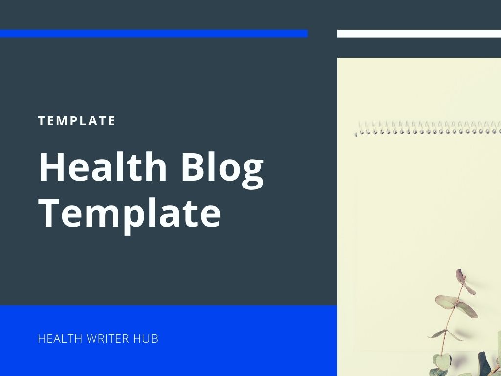 health blog template