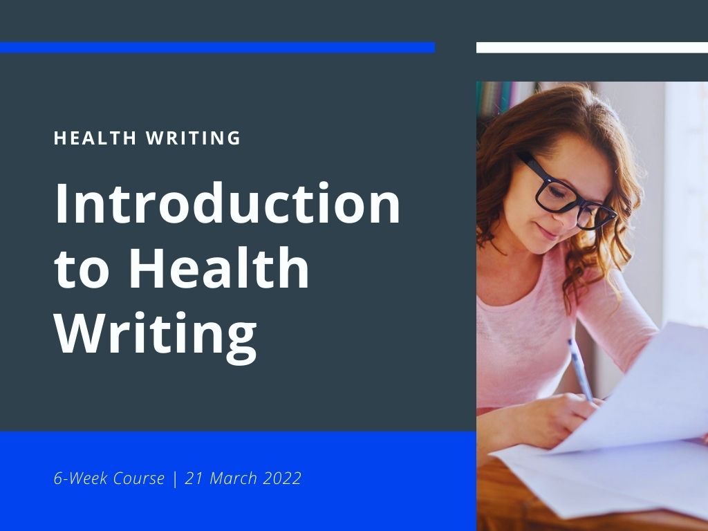 consumer health writing course