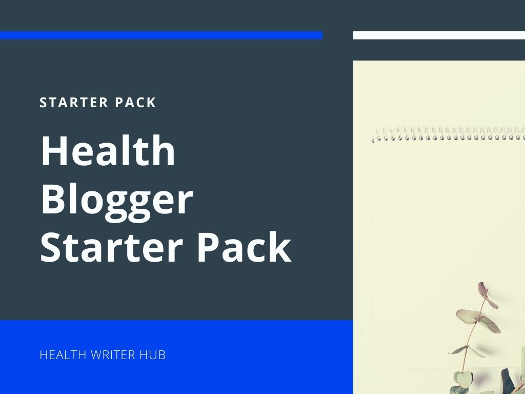 health blogger starter pack
